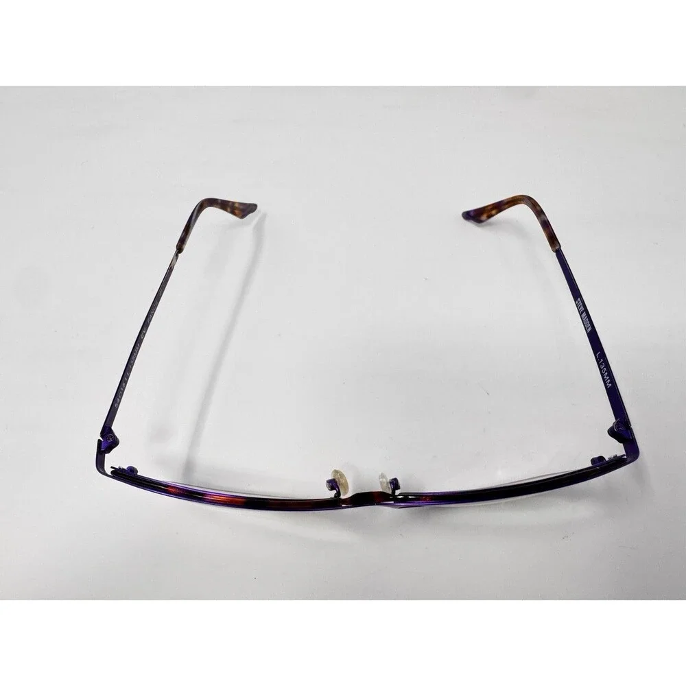 Steve Madden FANCII Eyeglass Frames Only 54-15-135 Purple CV